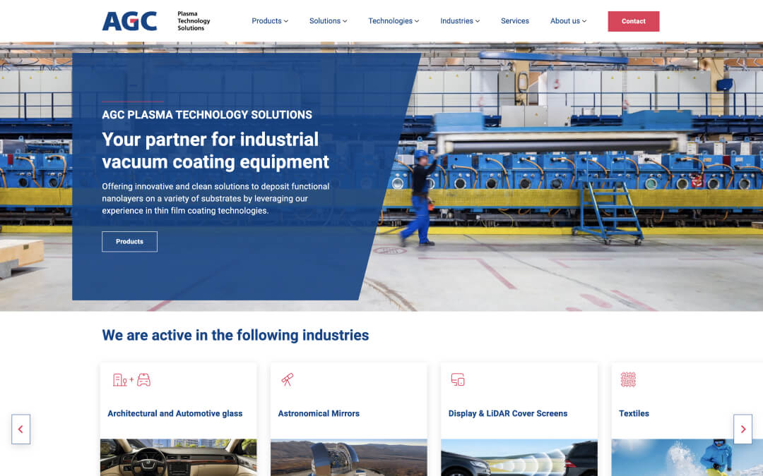 AGC Plasma – International B2B project