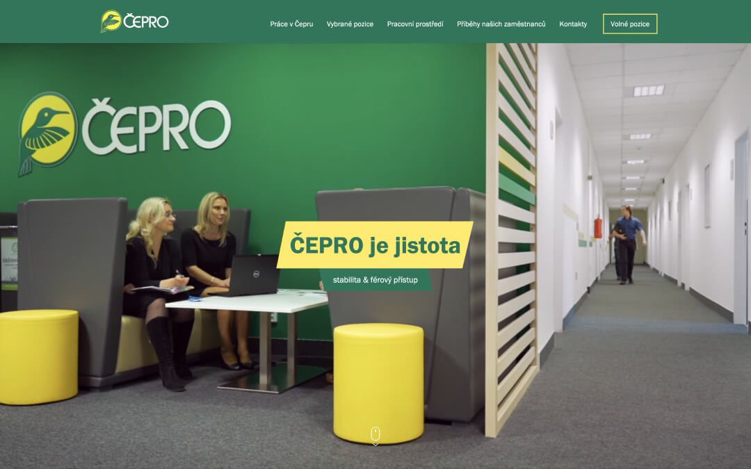 ČEPRO – careers website